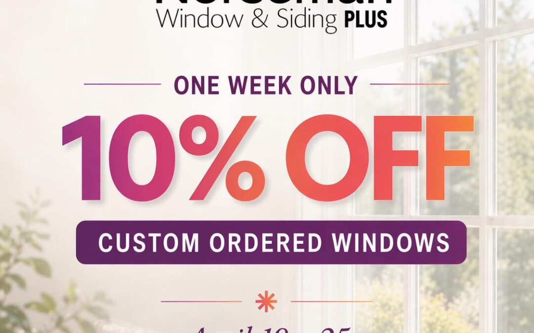 Enjoy 10% OFF custom ordered Solarseal windows for a limited time